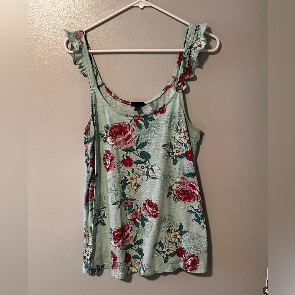 Flutter sleeved Torrid tank top GUC